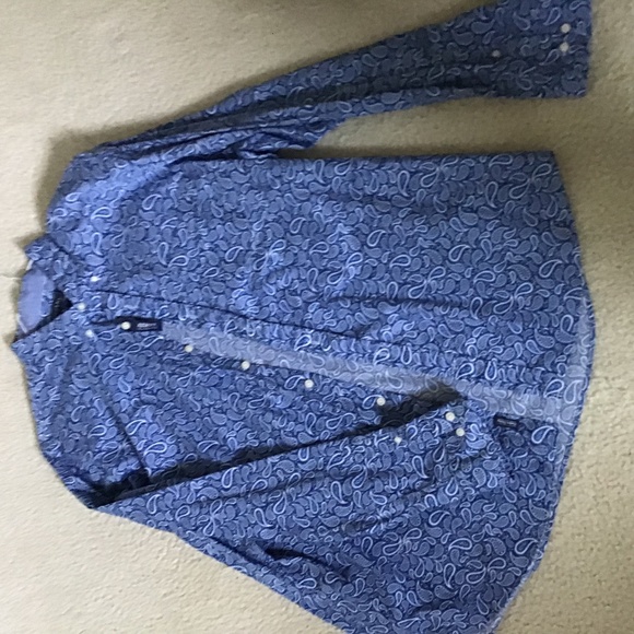 CROWN & IVY LS MENS SHIRT - Picture 13 of 14